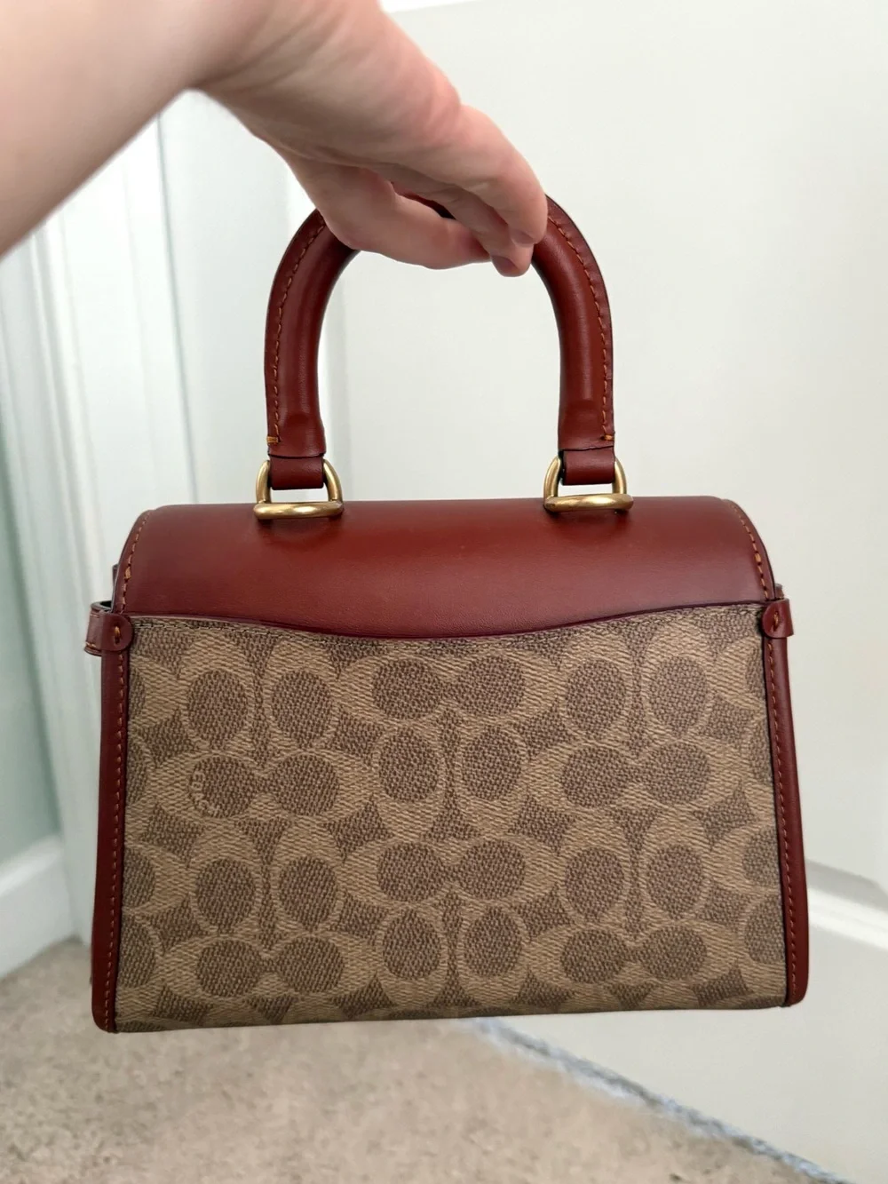 Coach Sammy top handle bag